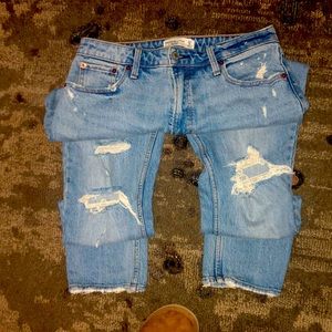Abercrombie & Fitch skinny high rise , curve love